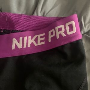 Black Nike Pro Shorts